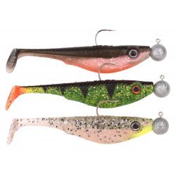 SPRO SHAD TO GO 8CM UV SEL&POIVRE. PERCHE. OLIVES 3GR
