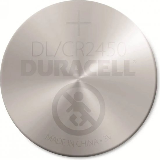 Duracell - Pile bouton au lithium 2450 3 V - Batterie longue durée - 1 pièce