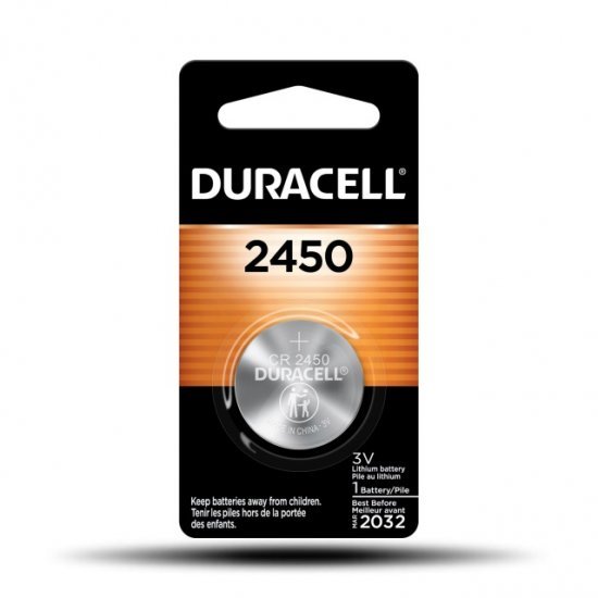 Pile CR2025 Duracell - Piles bouton - 3 V - Lithium - Blister de 4