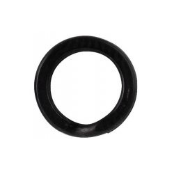 Spro BAGUE FENDUE NOIR MAT 4.5MM 20 PIÈCES