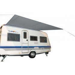 Bo-Camp Auvent caravane Travel 3,5x2,4 mètre Gris