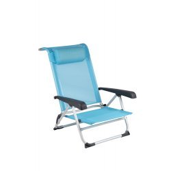 Bo-Camp Chaise de Plage SaintTropez Bleu