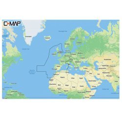 C-Map Découvrez l'Europe centrale et occidentale
