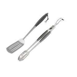 Kit pinces et spatule en acier inoxydable Campingaz Premium