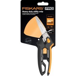 Fiskars PowerArc Heavy Duty Tin Ciseaux