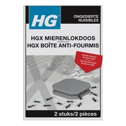 HG Boîte d'appâts pour fourmis en 2 pièces