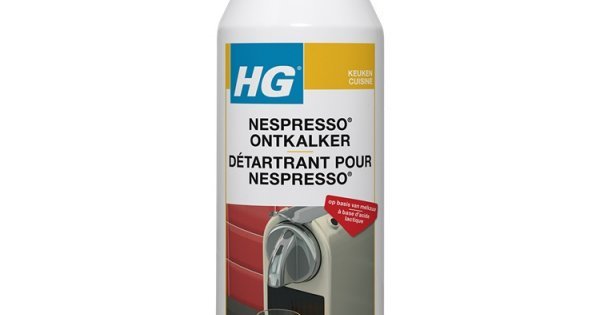 HG Détartrant Nespresso 0,5L - HG Nespresso Descaler 0.5L