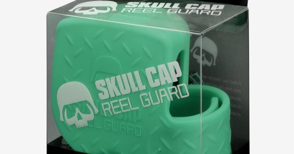 13 Fishing Skull Cap Casting Reel Cover TX Vert