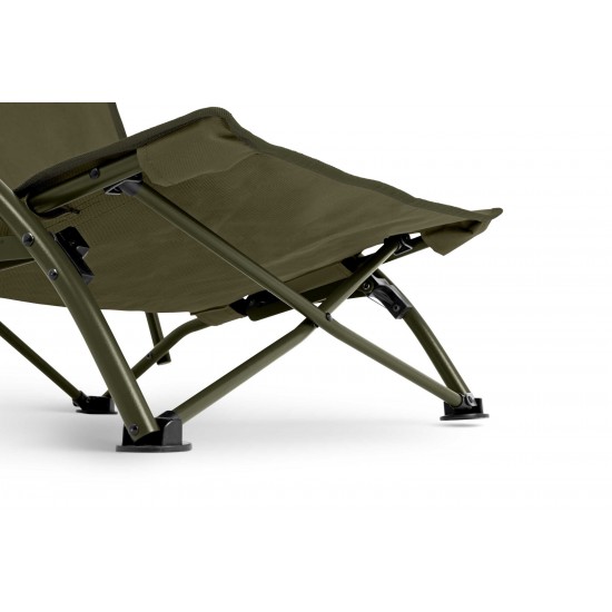 Chaise basse tournante Avid Carp