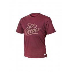 Fortis Eyewear T-shirt See Deeper Bordeaux