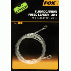 Bas de ligne Fox Edges Fluorocarbon Fused 75cm