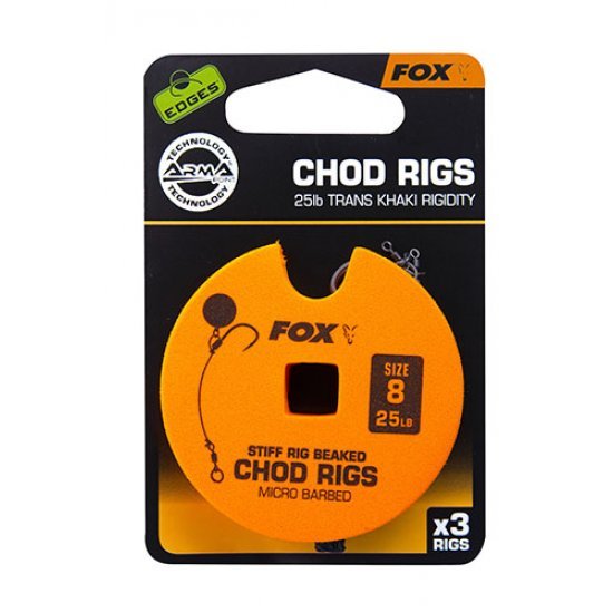 Fox Edges Chod Rigs Standard 25lb Taille 7