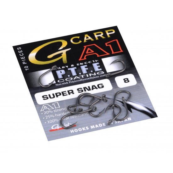 Hameçons Super Snag Gamakatsu A1 G-Carp