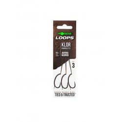 Korda Loop Rigs Klor sans ardillon