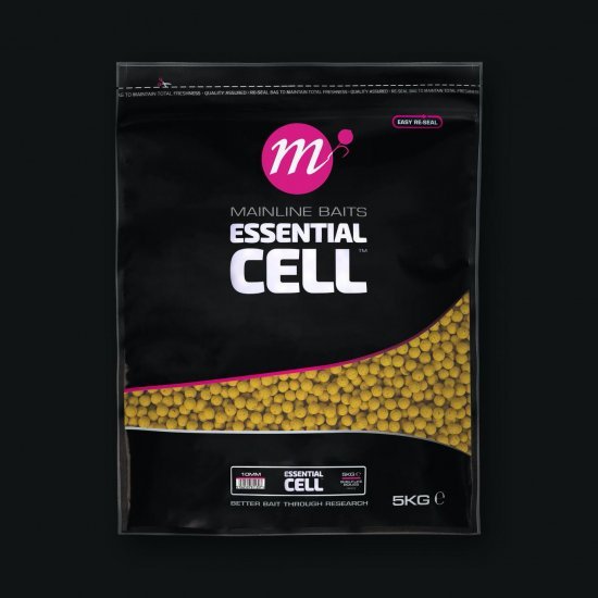 Mainline Durée de conservation Bouillettes Essential Cell 15mm 5kg