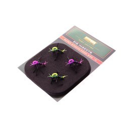 PB Products Super Strong Zig Insectes Jaune Rose 4pcs Taille 10