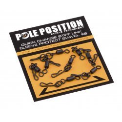 Pole Position QC Stiff Link Sleeve Protection Pivotant Taille 8