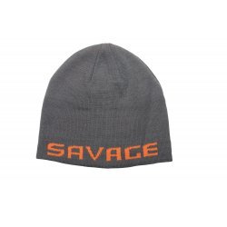 Savage Gear Logo Bonnet Taille Unique Rock Gris Orange