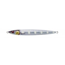 Savage Gear 3D Slim Jig Minnow 12,5 cm 60 g Os coulant White Glow PHP