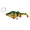 Savage Gear 4D Line Thru Perch Shad 20 cm 100 g Tigre de feu à évier lent