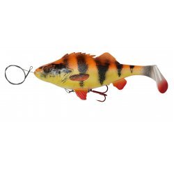 Savage Gear 4D Line Thru Perch Shad 20cm 100g Slow Sink Albinos