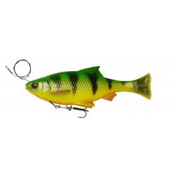 Savage Gear 4D Line Thru Pulse Tail Roach 18 cm 90 g Tigre de feu à évier lent