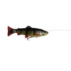 Savage Gear 4D Line Thru Pulse Tail Trout 16 cm 51 g Perchoir à évier lent