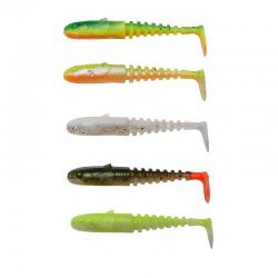 Savage Gear Gobster Shad 11,5 cm 16 g Mélange d'eau sombre 5 pièces