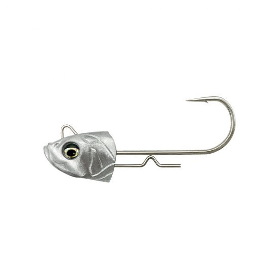 Savage Gear Minnow Jighead Tail80 1/0 14g Neutre 3 Pièces