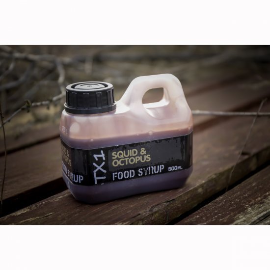 Shimano Tribal TX1 Calmar et Poulpe Sirop Alimentaire Attractant 500 ml