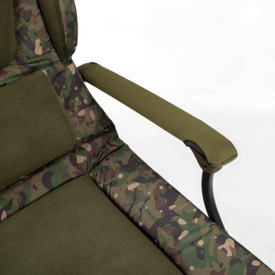 Chaise à dossier long Trakker Levelite camouflage