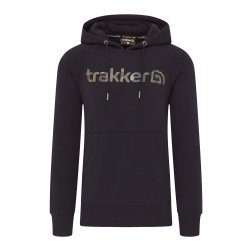 Sweat à capuche Trakker CR Logo noir camouflage