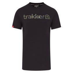 Trakker CR Logo T-Shirt Noir Camo