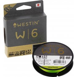 Westin W6 8 Braid Lime Punch 0,10 mm 135 m 3,8 kg