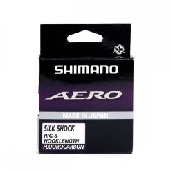 Shimano Aero Silk Shock Fluoro Rig 50m 0.132mm 1.72kg Gris