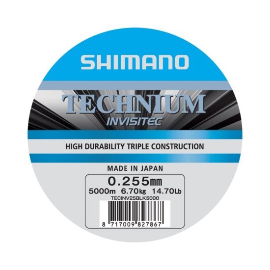 Shimano Technium Invisitec 5000m 0.255mm Vrac