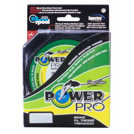 Shimano Power Pro Braided Line Vert Mousse 0.19mm 135m