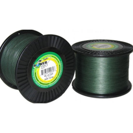 Tresse power pro 8 brins v2 2740m 0.28mm couleur moss green