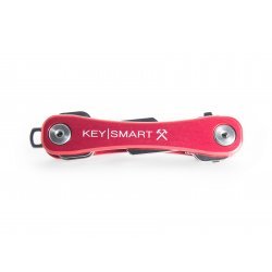 Porte-clés KeySmart Robuste Poly Rouge