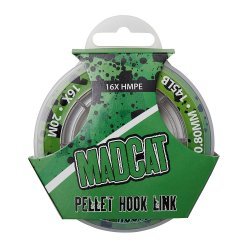 MadCat Pellet Hook Link 20m 0.95mm Marron