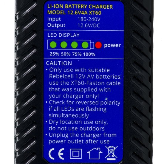 Indicateur De Niveau De Charge De Batterie Capacité De Batterie Universal  Capacité Tester Tester 12v-60v (bleu)