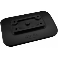 Scotty Glue-On Pad Pour Bateaux Gonflables Noir