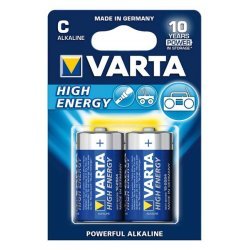 Varta Piles C High Energy Alkaline 2 pcs