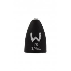 Westin Add-It Tungsten Bullet Poids 7g Noir Mat 3pcs
