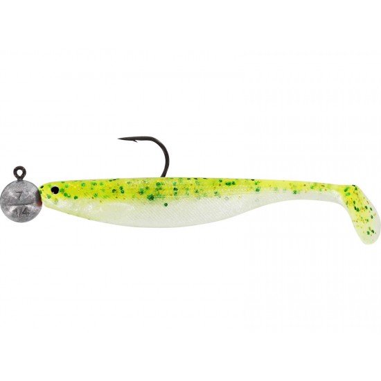 Westin ShadTeez Slim R N R 10 cm #4/0 7 g Chartreuse Pétillante