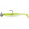 Westin ShadTeez Slim R N R 10 cm #4/0 7 g Chartreuse Pétillante