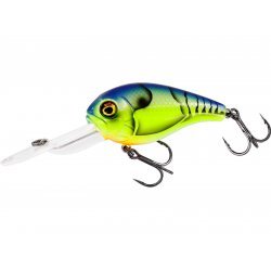 Westin MegaBite DR Crankbait 6cm 19g Chartreuse Flottante Blue Craw