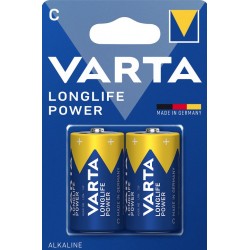Varta 4914 C Longlife Power Blister alcalin 2 pièces