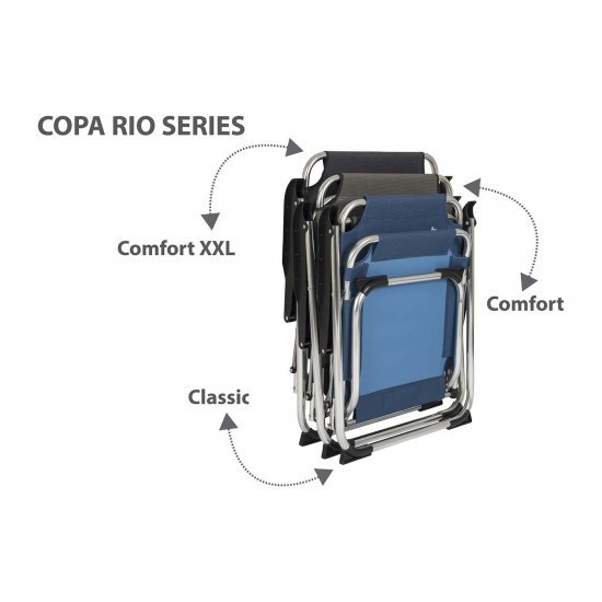 Bo-Camp Chaise Copa Rio Classic Ruby