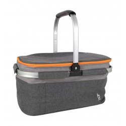 Bo-Camp Sac isotherme Panier isotherme Gris 26 Litres